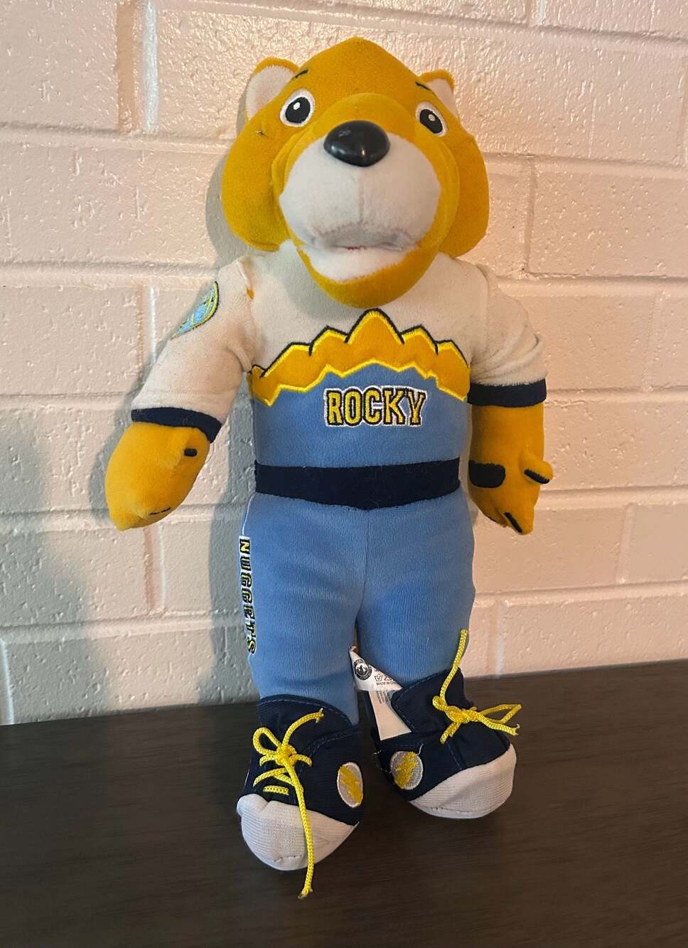 Denver Nuggets Rocky Mascot Plush Figure